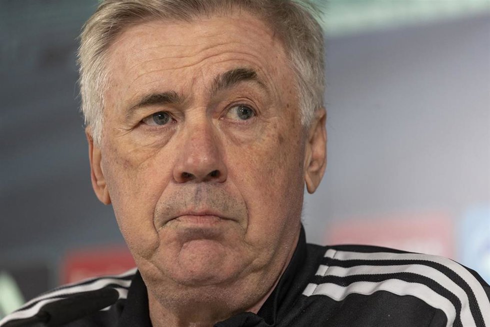 El entrenador del Real Madrid, Carlo Ancelotti