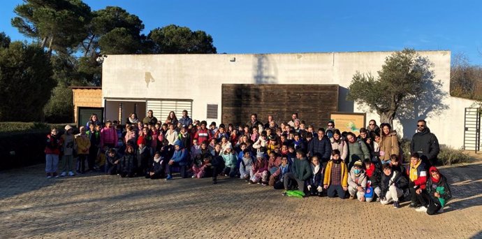 Día Mundial de la Educación Ambiental celebrado en el jardín botánico Dunas del Odiel en Huelva.