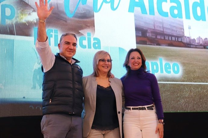 Ana Mula, candidata del PP a la Alcaldía de Fuengirola, en el acto de su presentación