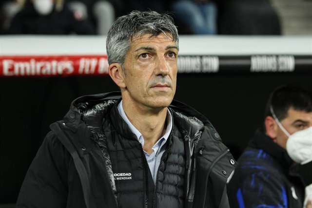 Archivo - Imanol Alguacil, entrenador de la Real Sociedad.