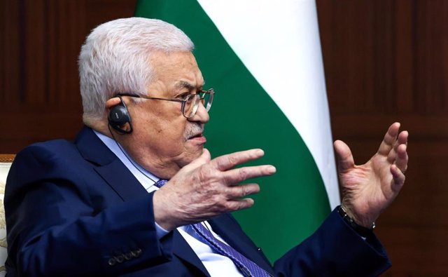 Archivo - El presidente de la Autoridad Palestina, Mahmud Abbas