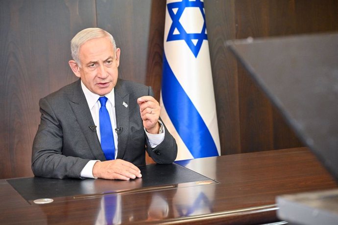 El primer ministro de Israel, Benjamin Netanyahu, en Jerusalen