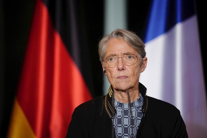 Archivo - La primera ministra de Francia, Elisabeth Borne