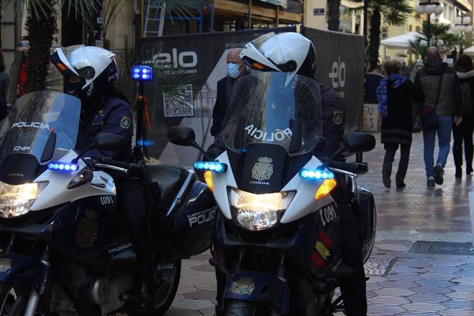 Vehículos de la Policía Nacional