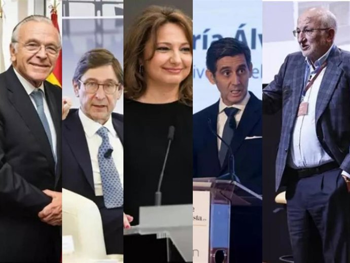Isidre Fainé, José Ignacio Goirigolzarri, Marta Álvarez y José María Álvarez-Pallete, y Juan Roig, los cinco líderes empresariales de España, según Advice Strategic ConsultantS