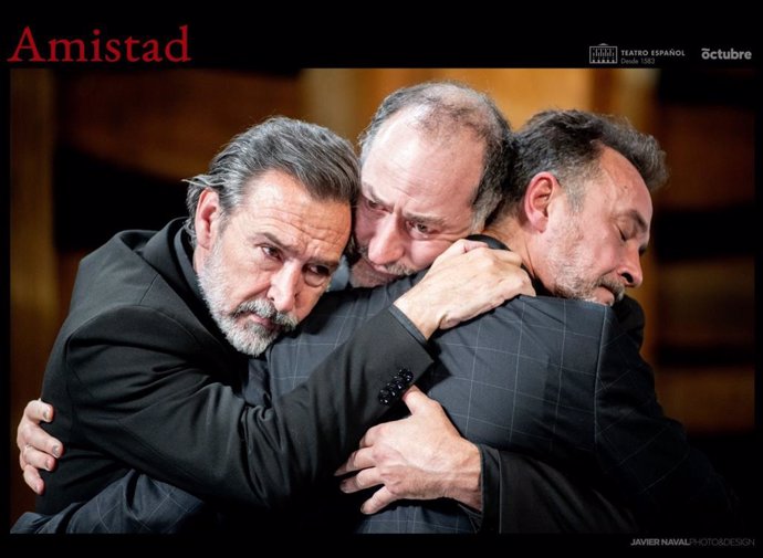 Obra Amistad con Ginés García Millán, José Luis García-Pérez y Daniel Albaladejo