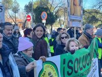 Reyes Maroto se compromete a soterrar la A-5 para dignificar Latina