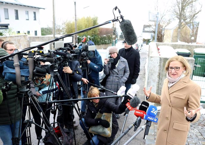 La gobernadora de Baja Austria, Johanna Mikl-Leitner, del conservador Partido Popular Austriaco (OVP), en las elecciones regionales