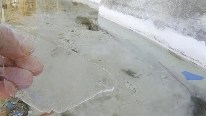 VÍDEO: Descenso de temperaturas en el interior de Castellón con heladas y vientos fríos: "En invierno es lo que toca"