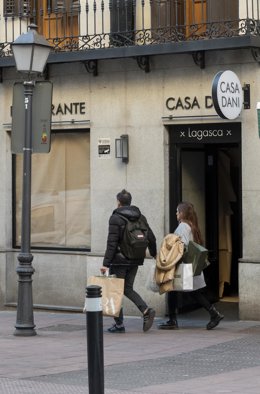 Fachada del restaurante de la casi Dani, a 30 de enero de 2023, en Madrid (España). 