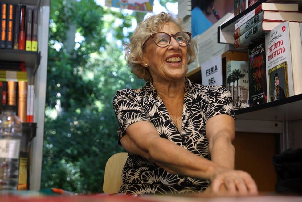 Archivo - La exalcaldesa de Madrid, Manuela Carmena