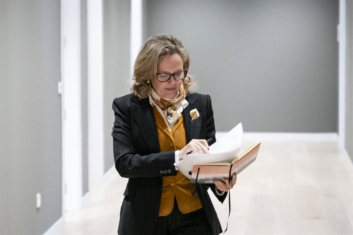La vicepresidenta primera i ministra d'Afers Econmics, Nadia Calviño