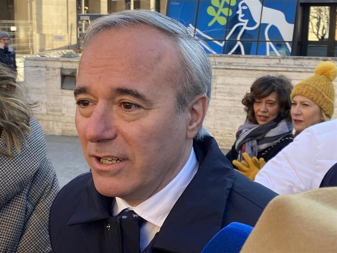 El alcalde de Zaragoza, Jorge Azcón.