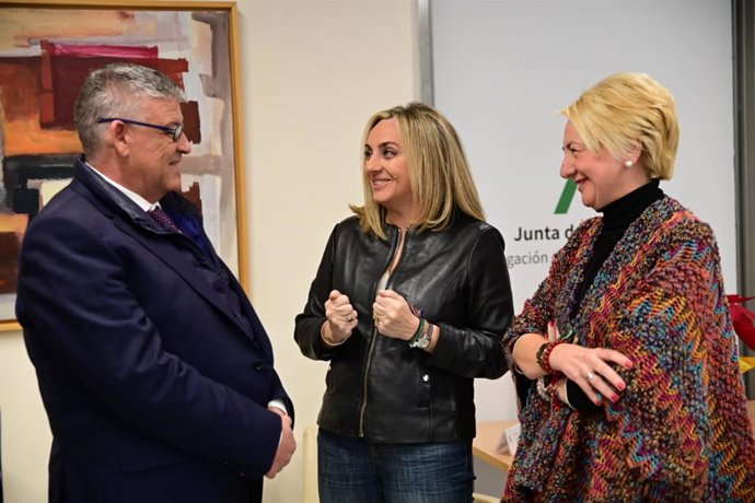 Jesús Lorente, Marifrán Carazo y Eloísa Cabrera