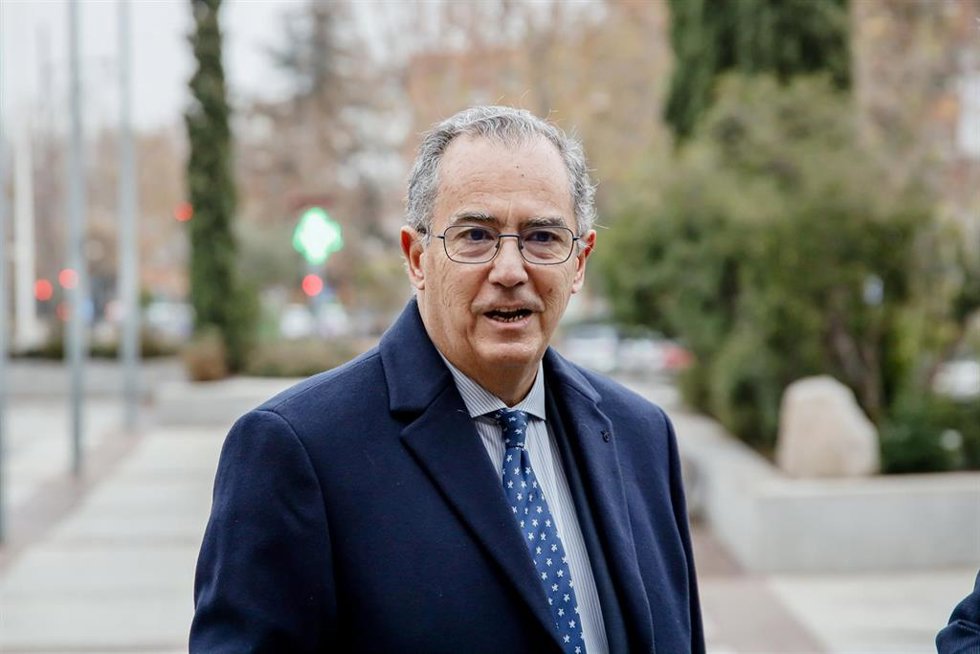 El vicepresidente de la Comunidad de Madrid y consejero de Educación, Universidades y Ciencia de la Comunidad de Madrid, Enrique Ossorio. Archivo.