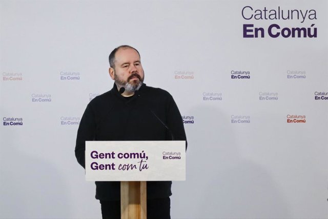 El portaveu dels comuns i diputat al Congrés, Joan Mena