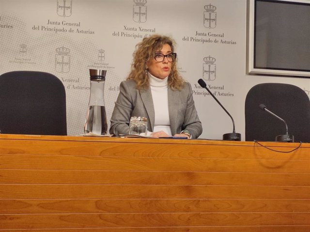 La portavoz de Ciudadanos en la Junta General del Principado de Asturias, Susana Fernández