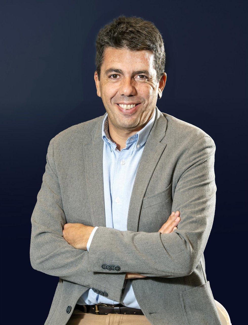 Archivo - El presidente del PPCV, Carlos Mazón.