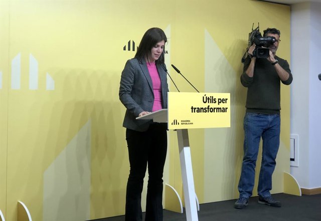 La secretària general adjunta i portaveu d'ERC, Marta Vilalta