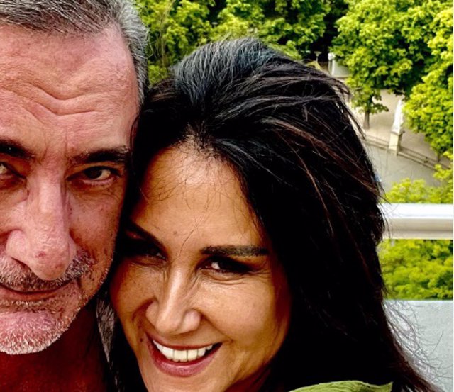 Carlos Herrera y Pepa Gea, en una de sus escasas imágenes juntos