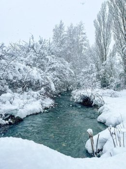 Nieve en el Pirineo oscense