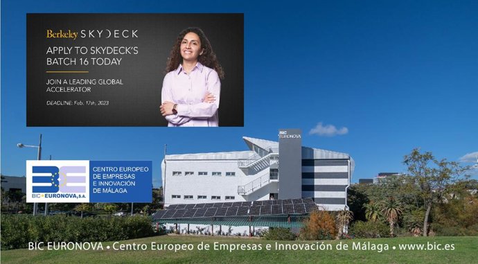 BIC Euronova busca dos startups malagueñas para un nuevo programa de aceleración de Berkeley SkyDeck en EEUU y Europa