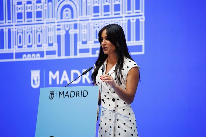 Archivo - La vicealcaldesa de Madrid, Begoña Villacís.