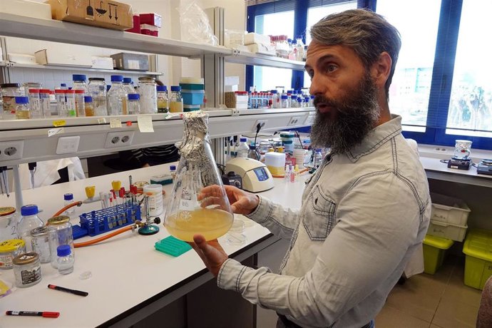 Diego Román, catedrático del Departamento de Microbiología de la Universidad de Málaga