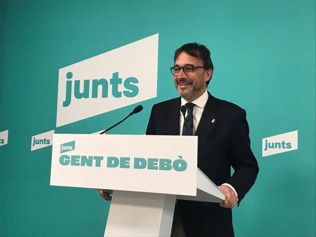 El portaveu de Junts, Josep Rius