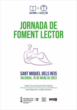 Cartell de la jornada 'Lectura més lectors'