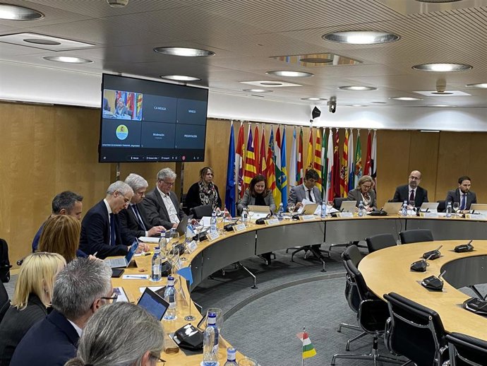 Conferencia sectorial a la que asistió Francisco Conde este lunes