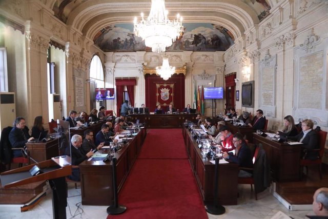 Pleno del Ayuntamiento de Málaga