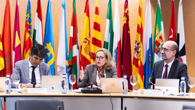 La vicepresidenta primera y ministra de Asuntos Económicos y Transformación Digital, Nadia Calviño, participa en la Conferencia Sectorial para la Mejora Regulatoria y el Clima de Negocios.