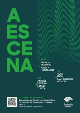 Cartel 'A escena'