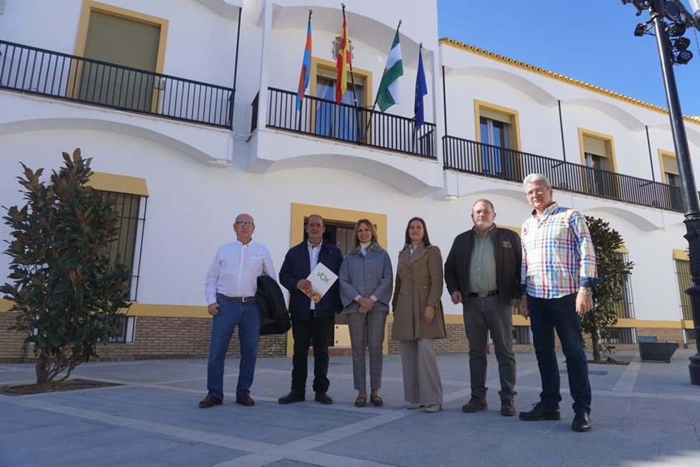 Equipo de Vox en Mairena del Alcor