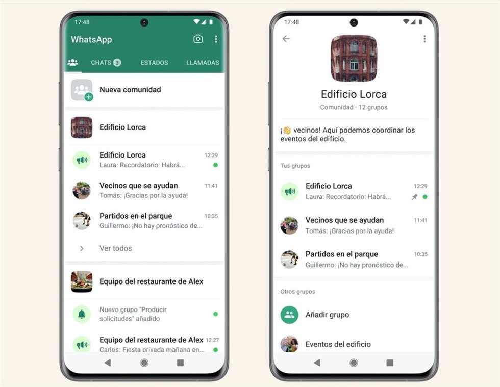 Comunidades de WhatsApp
