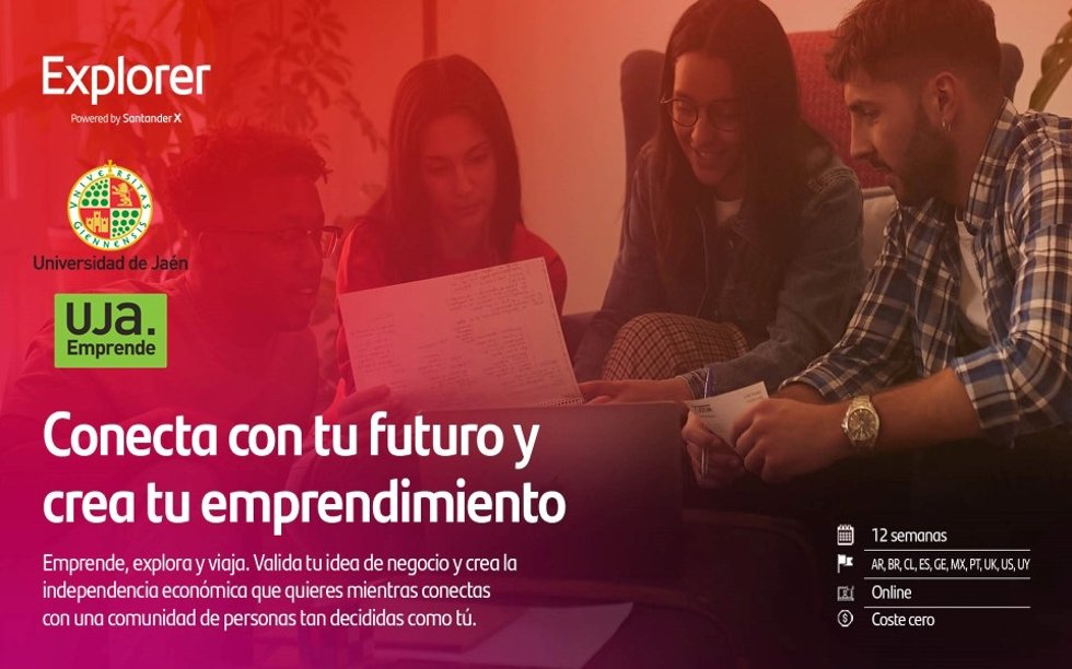 Cartel del programa Explorer