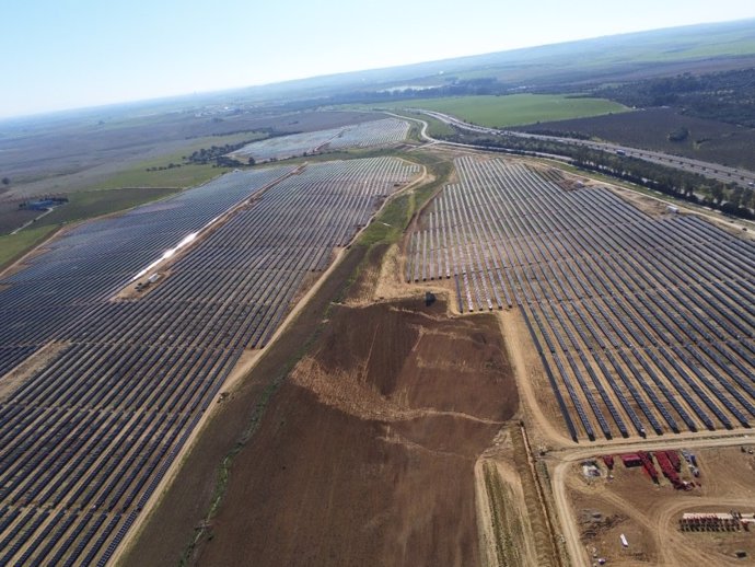 Instalaciones solares de Endesa en la provincia de Sevilla.