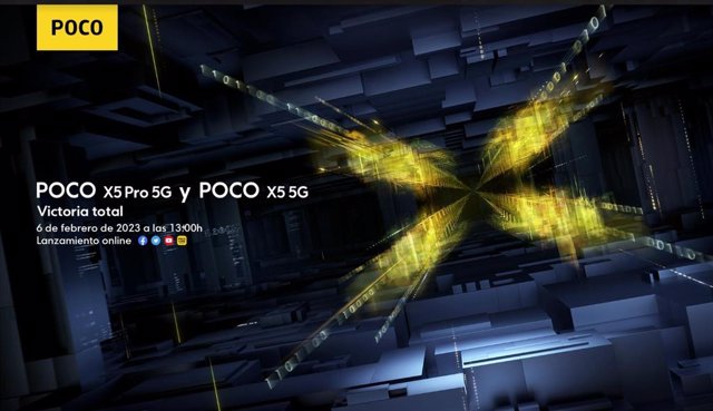 Anuncio de la presentación de la serie POCO X5