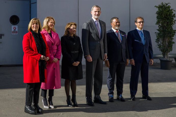 El rey Felipe VI a su llegada al ISE