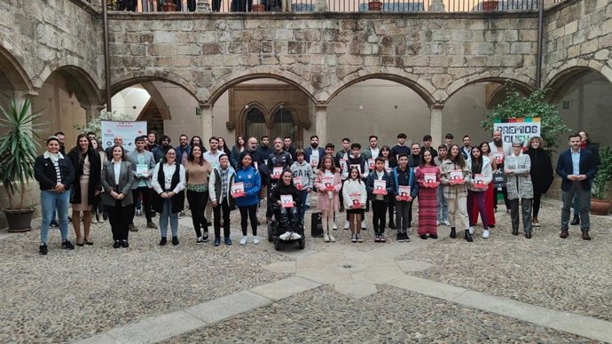 Entrega de los III Premios Diputación Contigo y los I Premios DUEX-Deporte Universitario de Extremadura