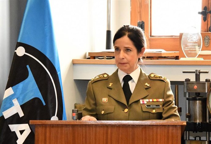 Archivo - La general Patricia Ortega