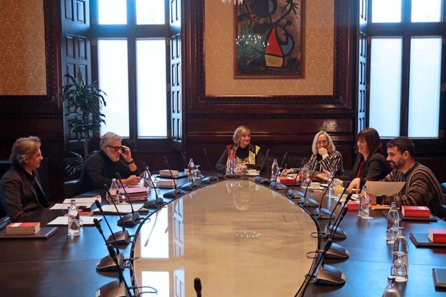 Reunió de la Mesa del Parlament aquest dimarts