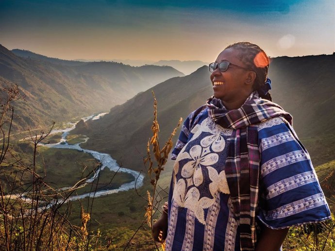 La abogada y activista congoleña Yvette Mushigo.