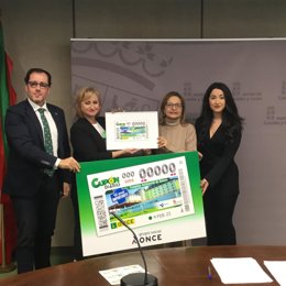 Presentación Del Cupón De La Once Dedicado Al Hospital De Zammora