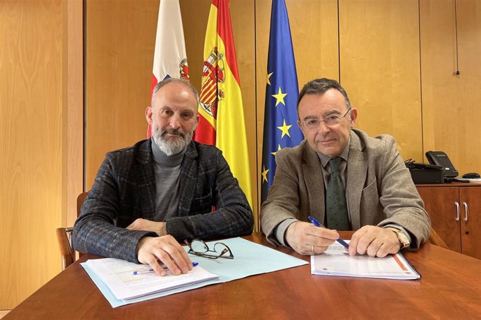 El Director General De Trabajo, Gustavo García, Y El Director Territorial De La Inspección De Trabajo, Miguel Ángel Gálvez, Presentan Resultados De 2022 De La Inspección De Trabajo  Cantabria En Materias De Actuación Inspectora De Competencia Autonómica