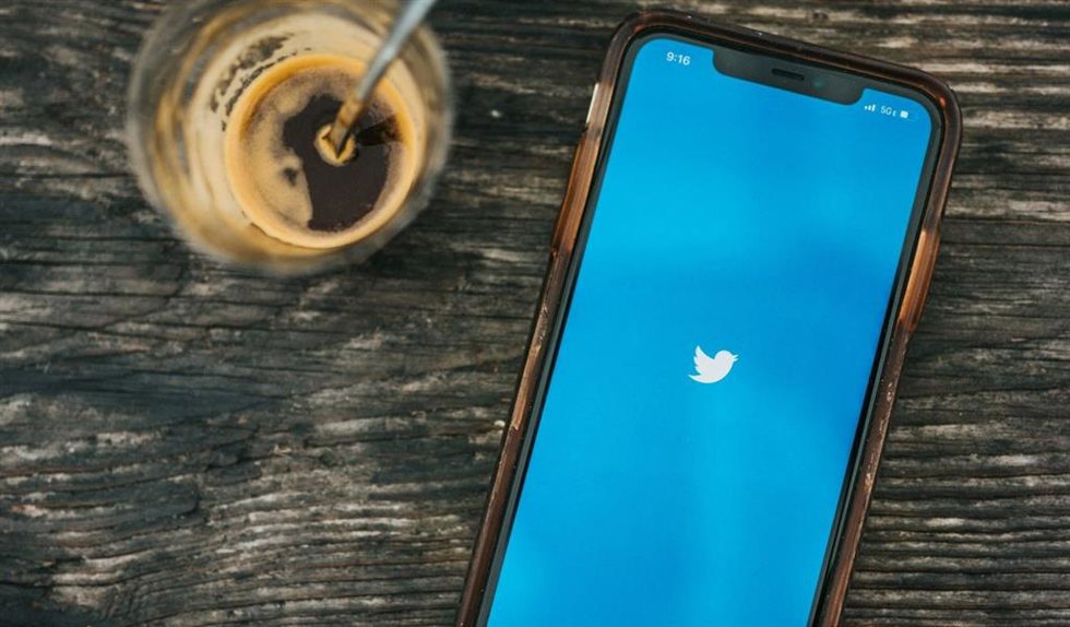 Interfaz de inicio de Twitter