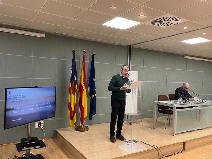 El conseller de Transición Energética, Sectores Productivos y Memoria Democrática, Juan Pedro Yllanes.