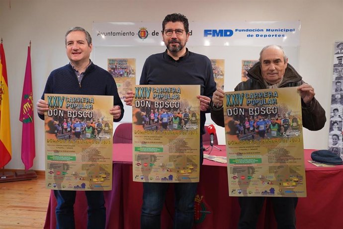 Presentación de la XXIV Carrera Popular Don Bosco en Valladolid.