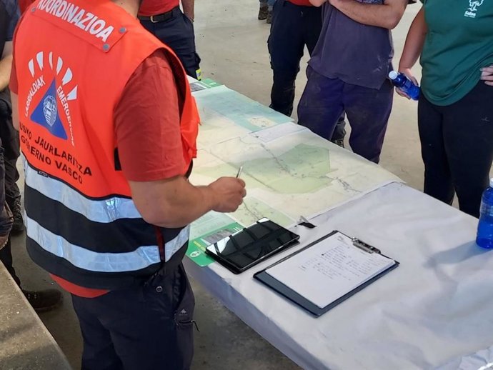 Equipos de rescate de Euskadi